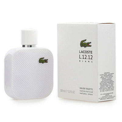 Lacoste L.12.12 Blanc EDT for Men 3.3 oz (100 mL)