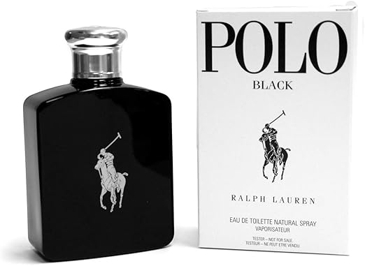 Ralph Lauren Polo Black EDT for Men 4.2 oz (125 mL) (Tester)