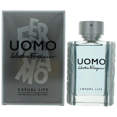 Salvatore Ferragamo Uomo Casual Life EDT for Men 3.4 oz (100 mL)